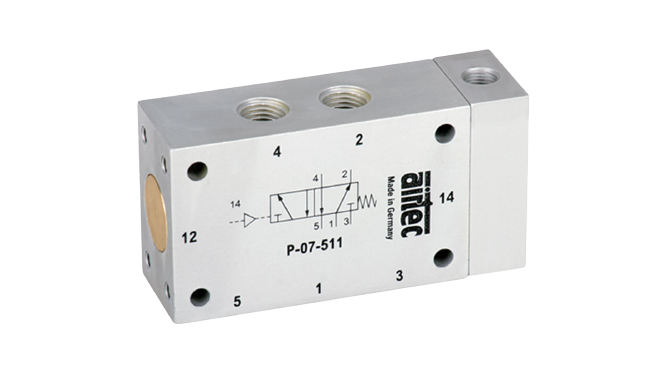 Pneumatically operated valves